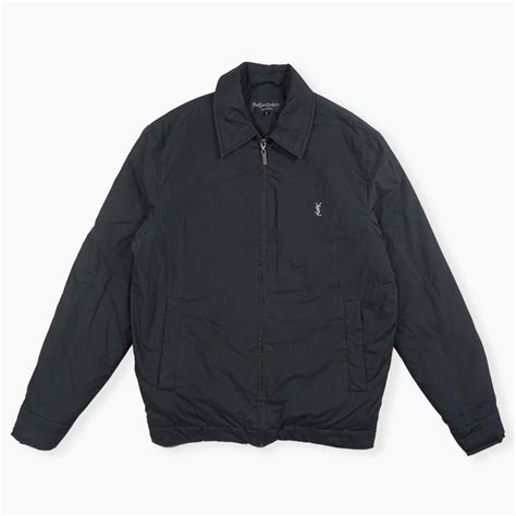 ysl harrington jacket black